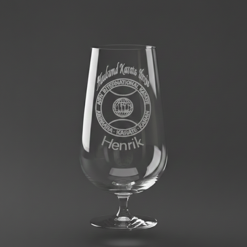 Rosendahl Ølglas 50 cl med graveret logo