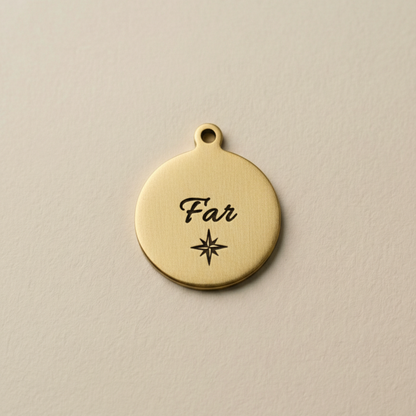 Personlig "FAR" nøglering