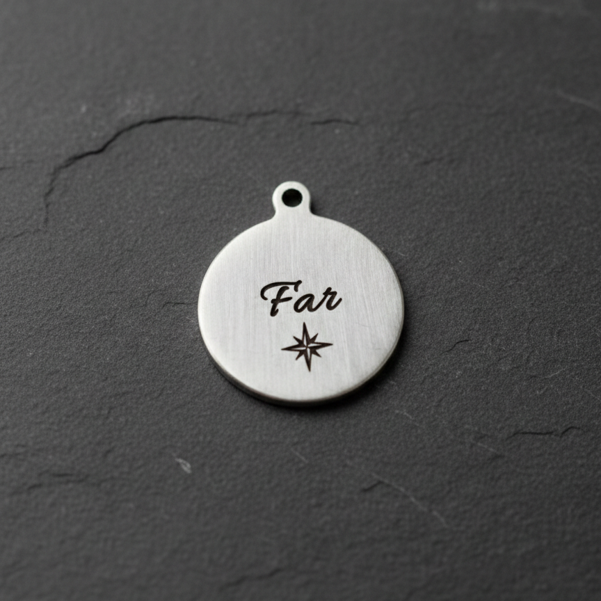 Personlig "FAR" nøglering