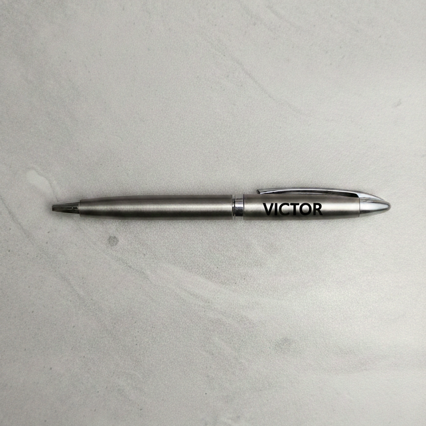 Personlig Metalkuglepen med Navn eller Logo